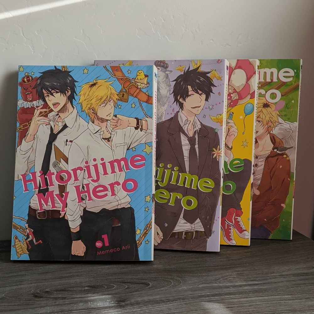 Hitorijime My Hero Vol 1-4 English Manga